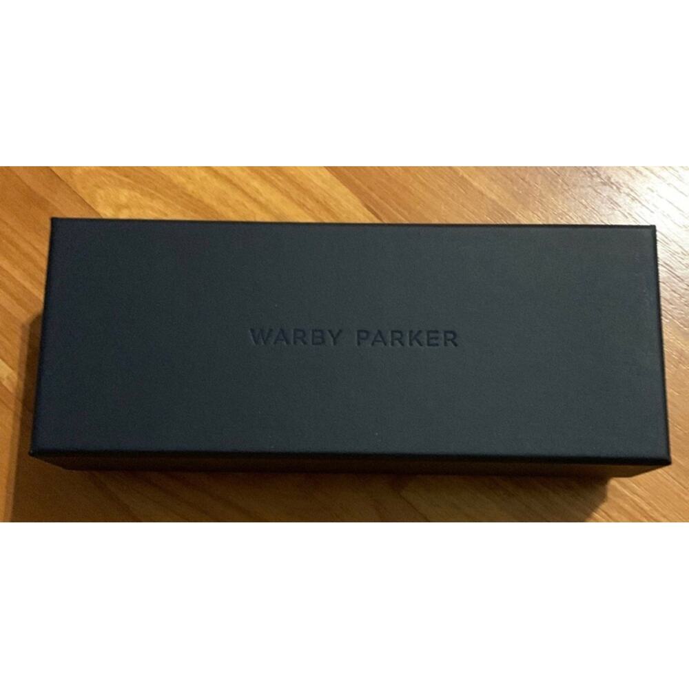 Warby Parker empty sunglasses‎ box